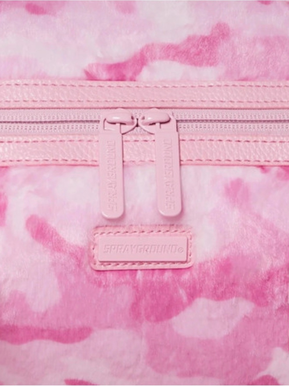 Sprayground Furrroucious in Pink Mini Duffle - Picture 5 of 5